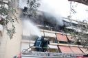 02_04_2019 - Φωτογραφικό στιγμιότυπο από κατάσβεση αστικής πυρκαγιάς