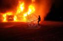 07_03_2019 - Πυρκαγιά σε στεγασμένο χώρο στάθμευσης στην Πιερία